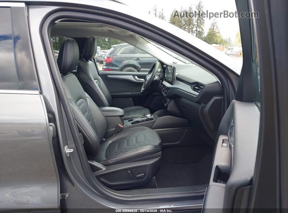 1FMCU9JA2RUA58948 2024 FORD ESCAPE Gray Widok wnętrza z przodu