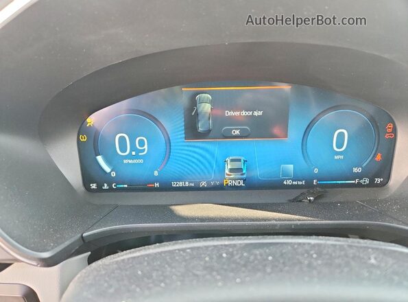 1FMCU9JA6RUB41797 2024 FORD ESCAPE Blue Вид щитка приладів