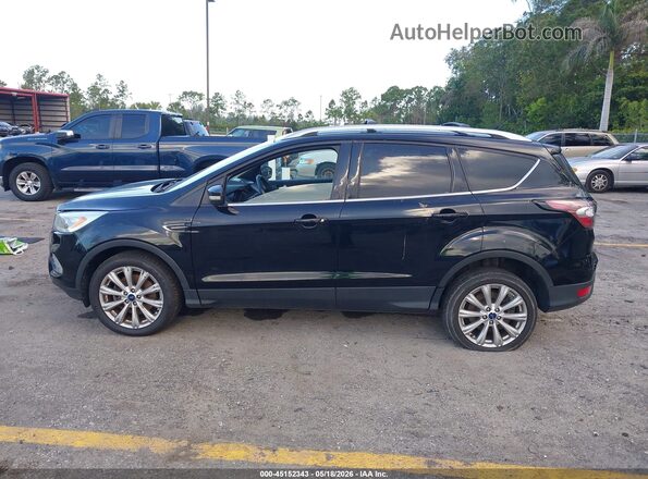 1FMCU9JD0HUB22378 2017 FORD ESCAPE Черный Панорамный вид салона 360°