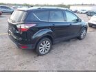 2017 Ford Escape Titanium Черный vin: 1FMCU9JD0HUB22378