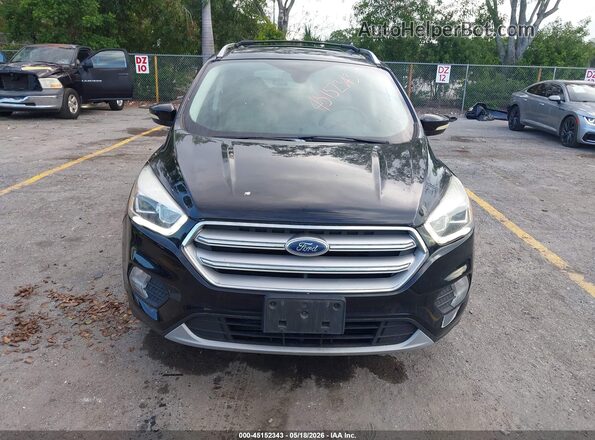 1FMCU9JD0HUB22378 2017 FORD ESCAPE Черный Вид спереди