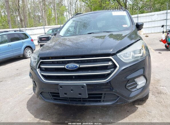 1FMCU9JD2HUE96488 2017 FORD ESCAPE Black Widok zestawu wskaźników
