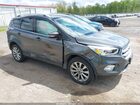 2017 Ford Escape Titanium Серый vin: 1FMCU9JD4HUB98072