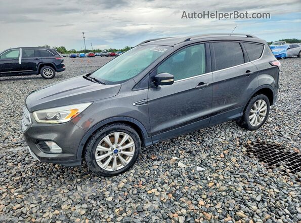 1FMCU9JD6HUE73604 2017 FORD ESCAPE Silver Front left