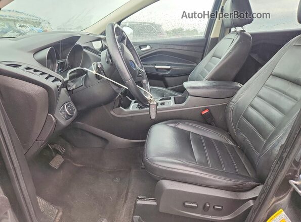 1FMCU9JD6HUE73604 2017 FORD ESCAPE Silver Front interior view