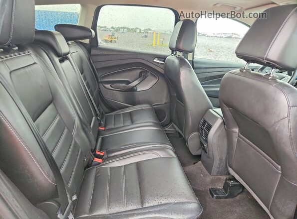1FMCU9JD6HUE73604 2017 FORD ESCAPE Silver Rear seats view