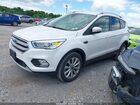 2017 Ford Escape Titanium Белый vin: 1FMCU9JD7HUC06276