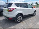 2017 Ford Escape Titanium Белый vin: 1FMCU9JD7HUC06276