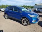 2017 Ford Escape Titanium Синий vin: 1FMCU9JD7HUC21683