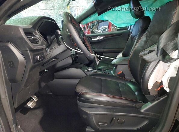 1FMCU9MN0RUA95284 2024 FORD ESCAPE Черный Вид салона спереди
