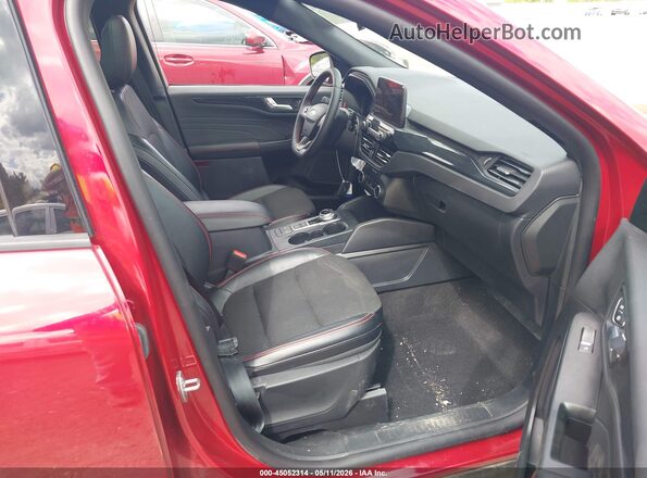 1FMCU9MN1SUB28850 2025 FORD ESCAPE Red Widok wnętrza z przodu