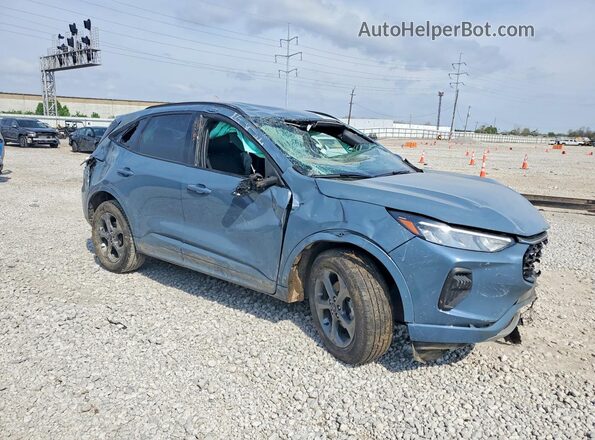 1FMCU9MN2PUB22286 2023 FORD ESCAPE Синий Передняя правая четверть