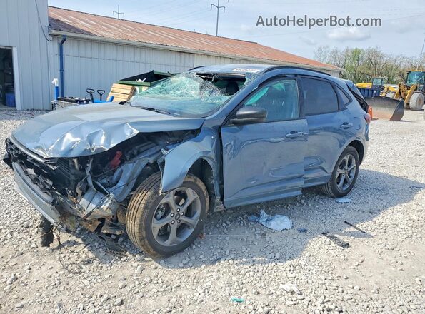 1FMCU9MN2PUB22286 2023 FORD ESCAPE Синий Передняя левая четверть