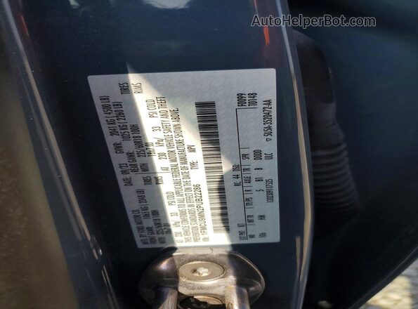 1FMCU9MN2PUB22286 2023 FORD ESCAPE Синий Вид наклейки с VIN-кодом
