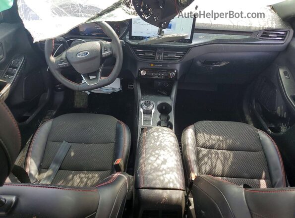 1FMCU9MN2PUB22286 2023 FORD ESCAPE Синий Вид панели приборов