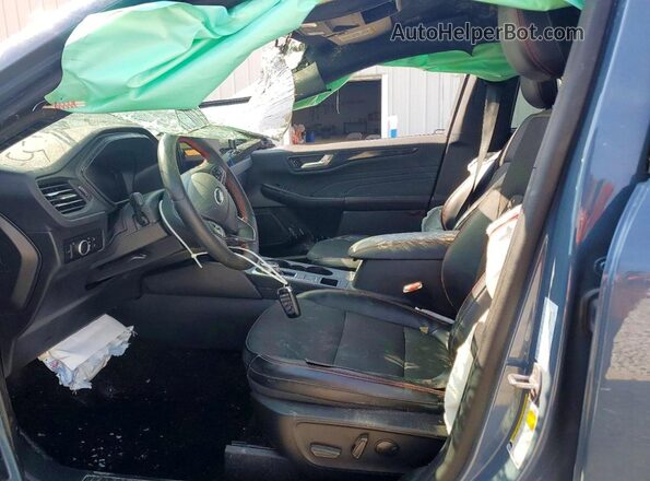1FMCU9MN2PUB22286 2023 FORD ESCAPE Синий Вид салона спереди