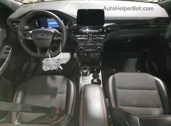 1FMCU9MN5PUA33697 2023 FORD ESCAPE Серый Вид панели приборов