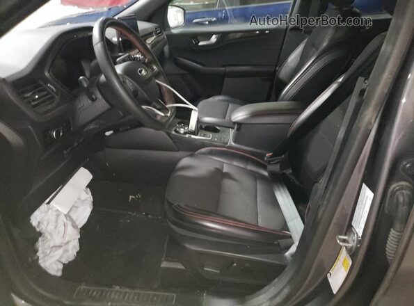 1FMCU9MN5PUA33697 2023 FORD ESCAPE Серый Вид салона спереди