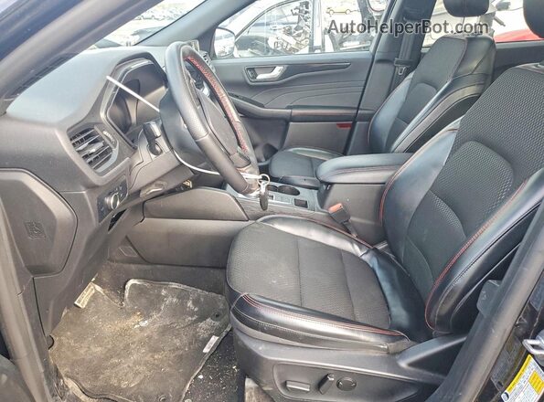 1FMCU9MN5RUB33933 2024 FORD ESCAPE Черный Вид салона спереди