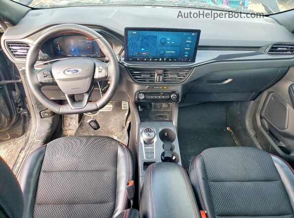 1FMCU9MN5RUB33933 2024 FORD ESCAPE Черный Вид панели приборов