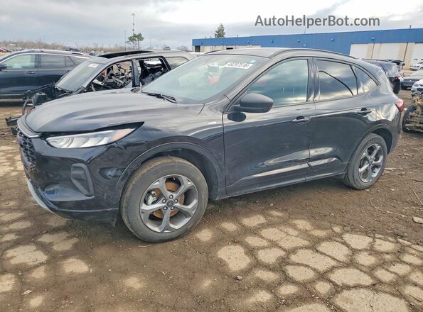 1FMCU9MN5RUB33933 2024 FORD ESCAPE Черный Передняя левая четверть