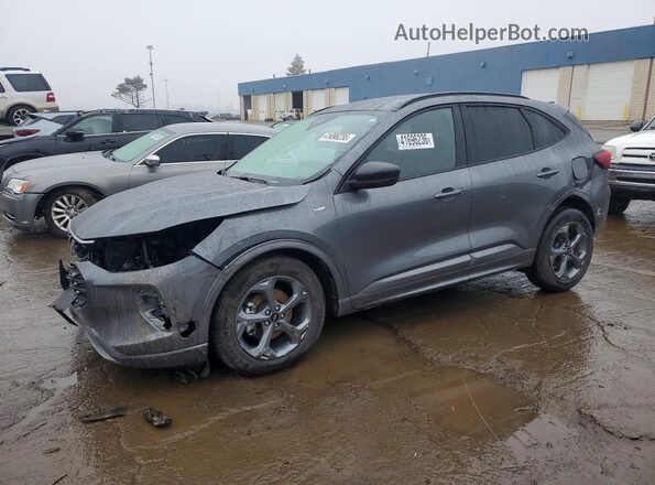 1FMCU9MN6RUA03076 2024 FORD ESCAPE Серый Передняя левая четверть