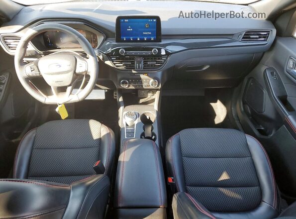 1FMCU9MN8PUA23116 2023 FORD ESCAPE Черный Вид панели приборов