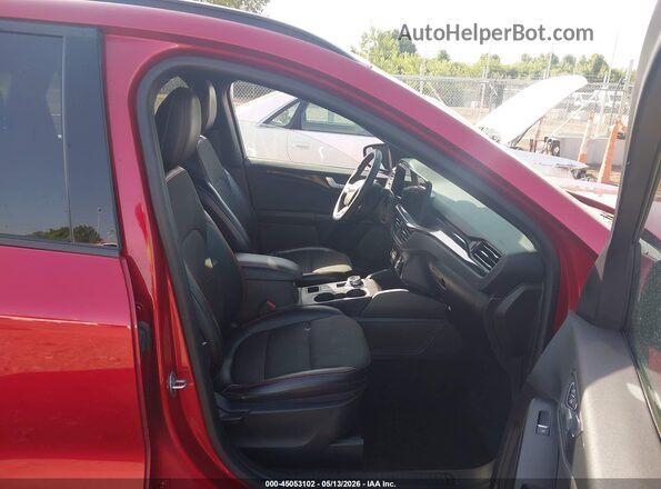 1FMCU9MN8RUA03483 2024 FORD ESCAPE Красный Вид салона спереди