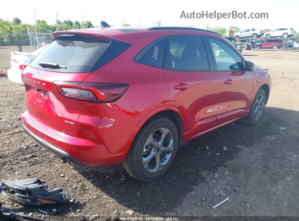 1FMCU9MN8RUA03483 2024 FORD ESCAPE Красный Задняя правая четверть