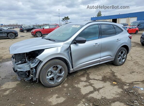 1FMCU9MNXRUB02483 2024 FORD ESCAPE Silver Przód lewy