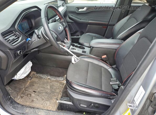 1FMCU9MNXRUB02483 2024 FORD ESCAPE Silver Widok wnętrza z przodu