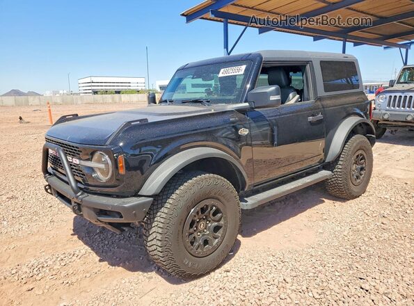1FMDE2APXRLA31919 2024 FORD BRONCO Черный Передняя левая четверть