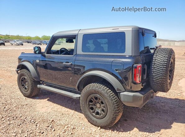 1FMDE2APXRLA31919 2024 FORD BRONCO Черный Задняя левая четверть