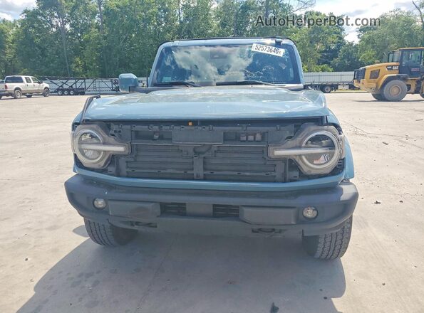 1FMDE5BH4NLB02826 2022 FORD BRONCO Gray Դիմացի տեսք