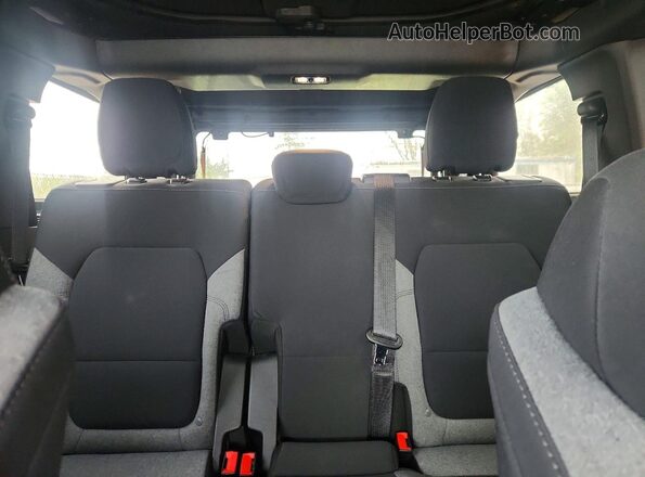 1FMDE5BH9PLB11539 2023 FORD BRONCO Черный Вид задних сидений