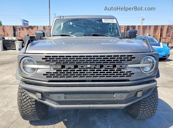 1FMDE5CP9PLB22255 2023 FORD BRONCO Серый Вид спереди