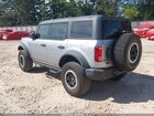 2021 Ford Bronco   Silver vin: 1FMDE5DH3MLB09133
