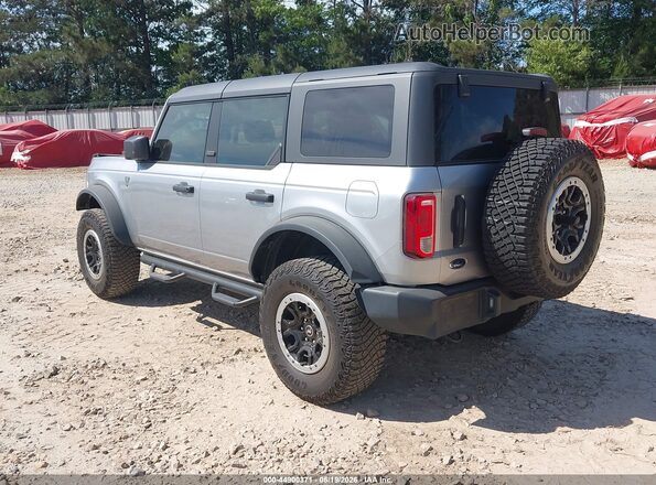 1FMDE5DH3MLB09133 2021 FORD BRONCO Silver Trasero izquierdo