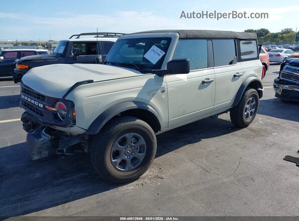 1FMDE7BH2SLA80557 2025 FORD BRONCO Желто-коричневый Передняя левая четверть