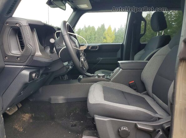 1FMDE7BH5SLA81086 2025 FORD BRONCO Коричневый Вид салона спереди