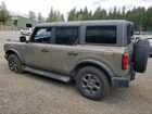 2025 Ford Bronco Big Bend Коричневый vin: 1FMDE7BH5SLA81086 Damage: Left Front Window, Broken, Replacement Required