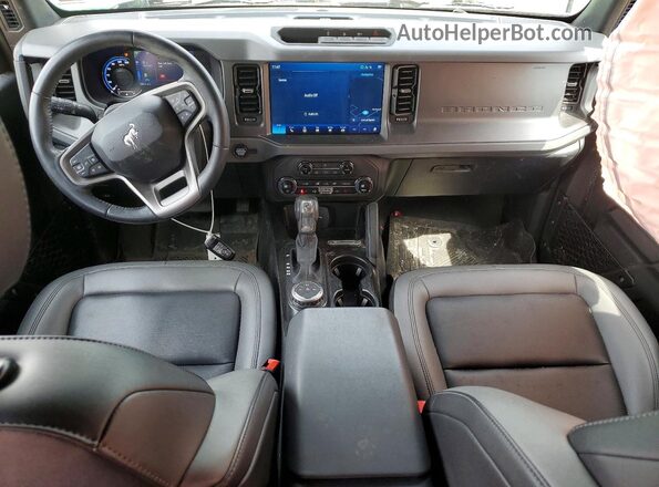 1FMDE7BH6RLA24082 2024 FORD BRONCO Зеленый Вид панели приборов