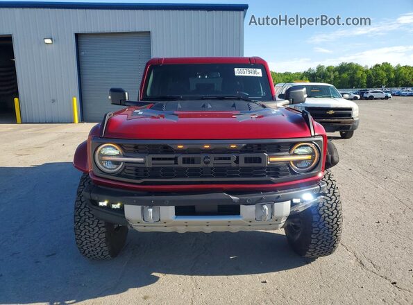 1FMEE0RR9SLB11183 2025 FORD BRONCO Бордовый Вид спереди