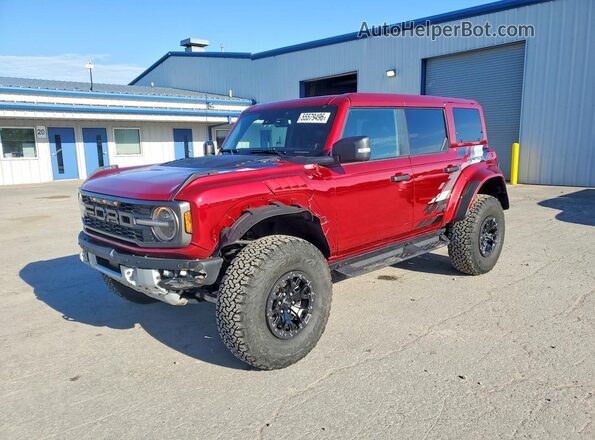 1FMEE0RR9SLB11183 2025 FORD BRONCO Бордовый Передняя левая четверть