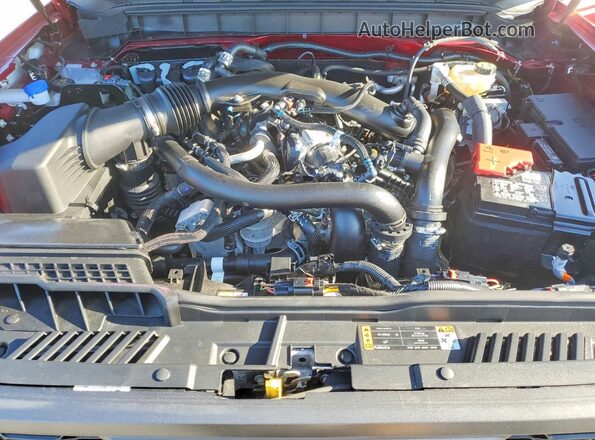 1FMEE0RR9SLB11183 2025 FORD BRONCO Бордовый Вид подкапотного пространства