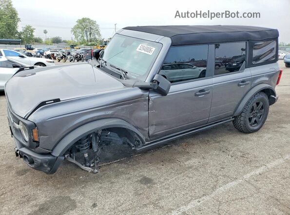 1FMEE1BP6RLB53593 2024 FORD BRONCO Серый Передняя левая четверть