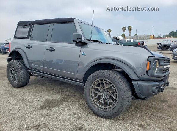1FMEE1BP6RLB53593 2024 FORD BRONCO Серый Передняя правая четверть