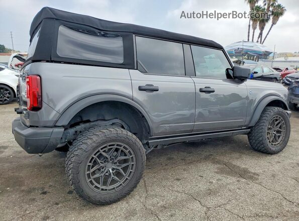 1FMEE1BP6RLB53593 2024 FORD BRONCO Серый Задняя правая четверть