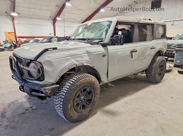 1FMEE2BP1RLB10964 2024 FORD BRONCO Gray Przód lewy