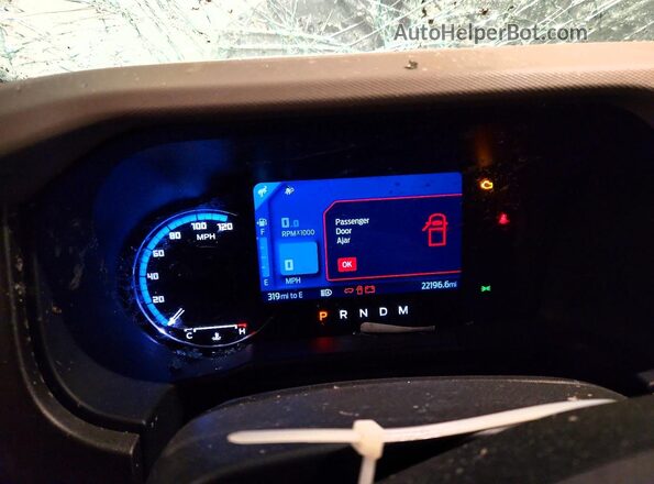1FMEE2BP1RLB10964 2024 FORD BRONCO Gray Widok zestawu wskaźników